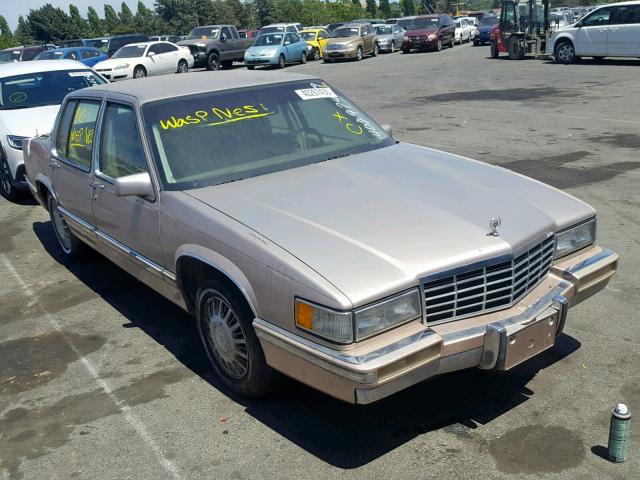 1G6CD53B6P4298457 - 1993 CADILLAC DEVILLE BEIGE photo 1