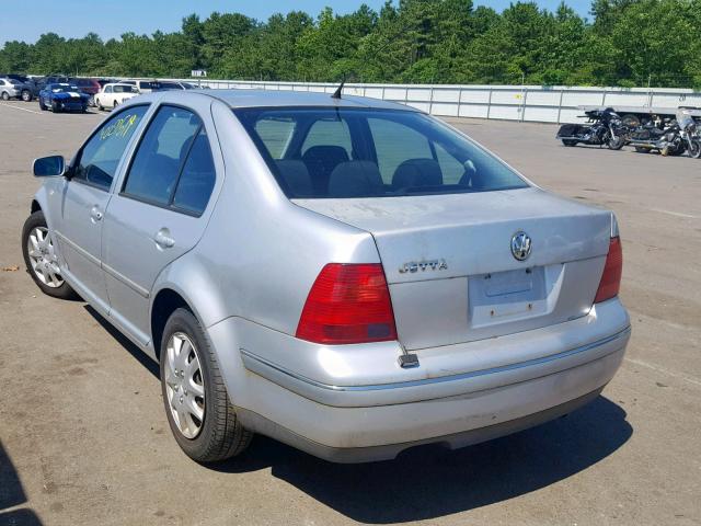 3VWRK69M73M041217 - 2003 VOLKSWAGEN JETTA GL SILVER photo 3