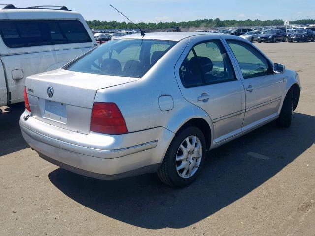 3VWRK69M73M041217 - 2003 VOLKSWAGEN JETTA GL SILVER photo 4