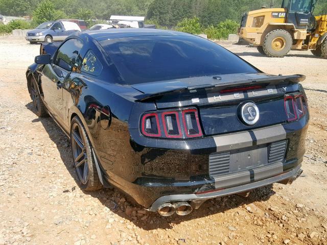 1ZVBP8JZ0D5272568 - 2013 FORD MUSTANG SH BLACK photo 3