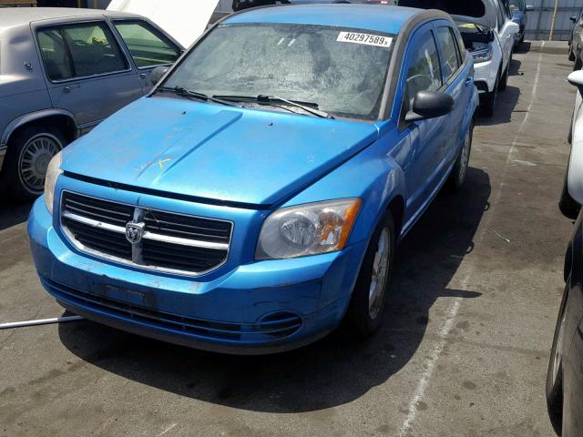 1B3HB48A59D104413 - 2009 DODGE CALIBER SX BLUE photo 2