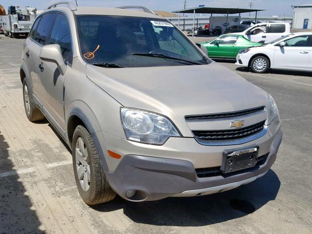 3GNAL2EK6CS545707 - 2012 CHEVROLET CAPTIVA SP GOLD photo 1