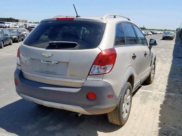 3GNAL2EK6CS545707 - 2012 CHEVROLET CAPTIVA SP GOLD photo 4