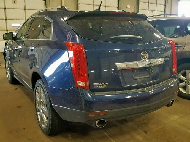 3GYFNEEY1AS528464 - 2010 CADILLAC SRX PERFOR BLUE photo 3