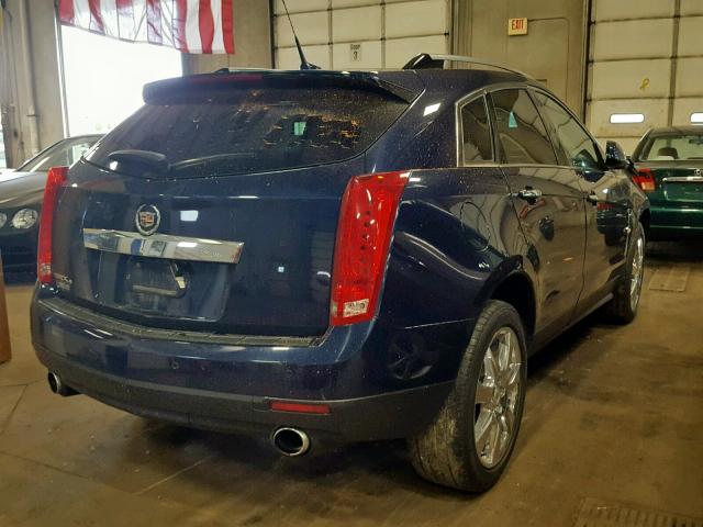 3GYFNEEY1AS528464 - 2010 CADILLAC SRX PERFOR BLUE photo 4