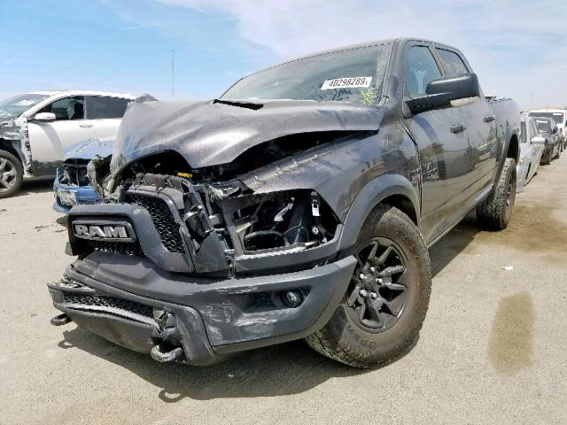 1C6RR7YT7JS161804 - 2018 RAM 1500 REBEL გრაფიტი ფოტო 2