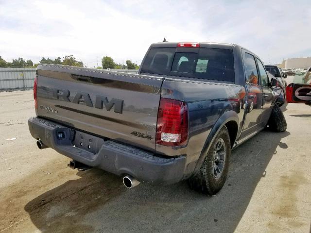 1C6RR7YT7JS161804 - 2018 RAM 1500 REBEL გრაფიტი ფოტო 4