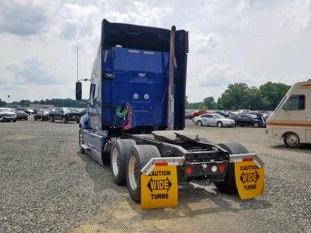 3HSCUAPR4BN360305 - 2011 INTERNATIONAL PROSTAR PR BLUE photo 3