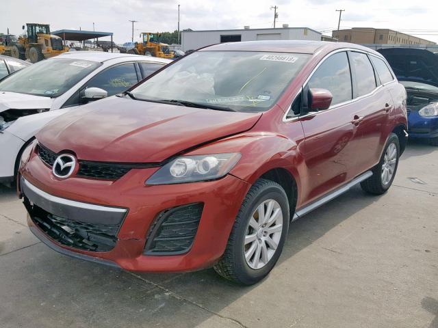 JM3ER2W58A0319150 - 2010 MAZDA CX-7 RED photo 2