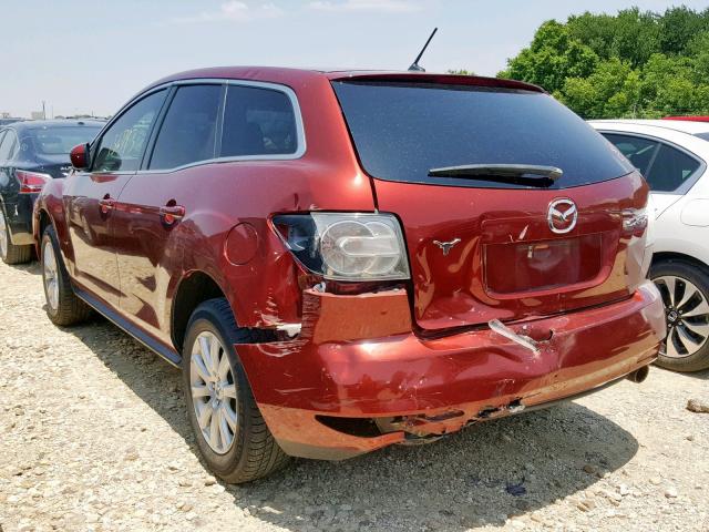 JM3ER2W58A0319150 - 2010 MAZDA CX-7 RED photo 3