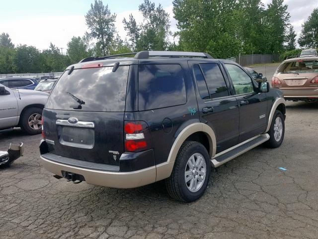 1FMEU74826UA45912 - 2006 FORD EXPLORER E BLACK photo 4