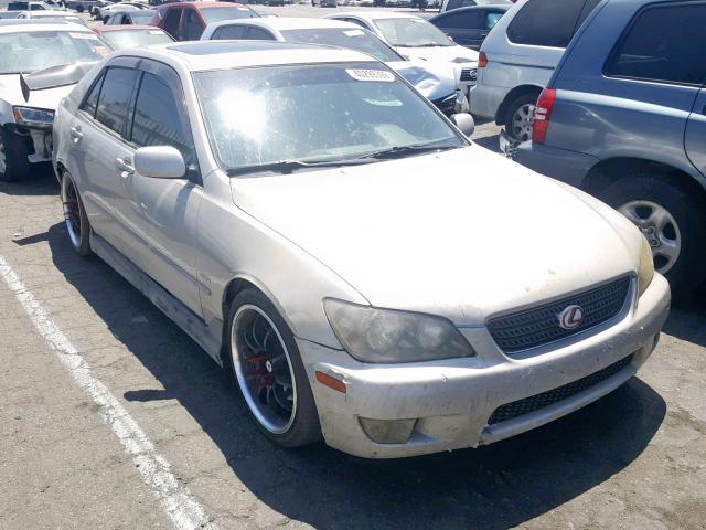 JTHBD192840087447 - 2004 LEXUS IS 300 BEIGE photo 1