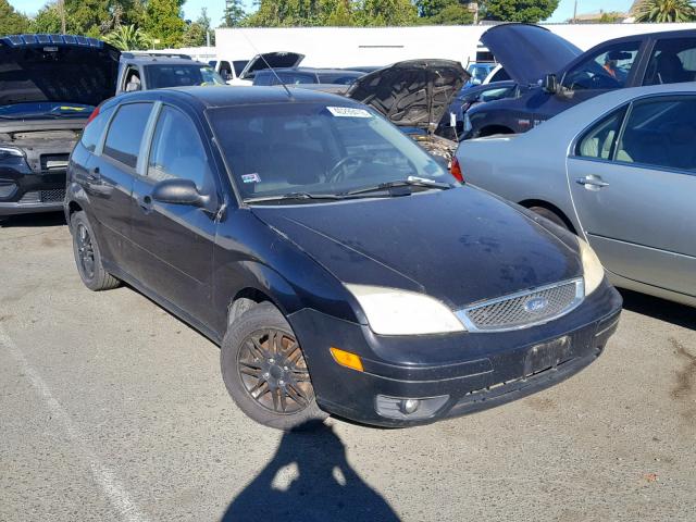 1FAFP37N76W149378 - 2006 FORD FOCUS ZX5 BLACK photo 1