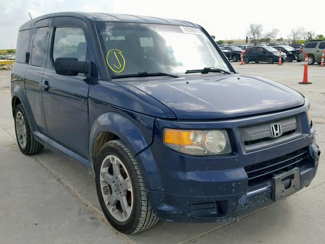 5J6YH18948L016467 - 2008 HONDA ELEMENT SC BLUE photo 1