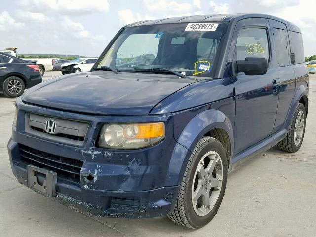 5J6YH18948L016467 - 2008 HONDA ELEMENT SC BLUE photo 2