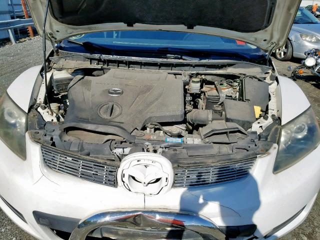 JM3ER29L580171401 - 2008 MAZDA CX-7 WHITE photo 7