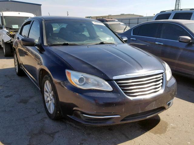 1C3CCBBB6CN331143 - 2012 CHRYSLER 200 TOURIN BLUE photo 1