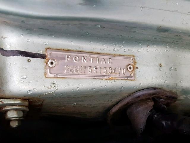 266575X153470 - 1965 PONTIAC GRAN PRIX TEAL photo 10