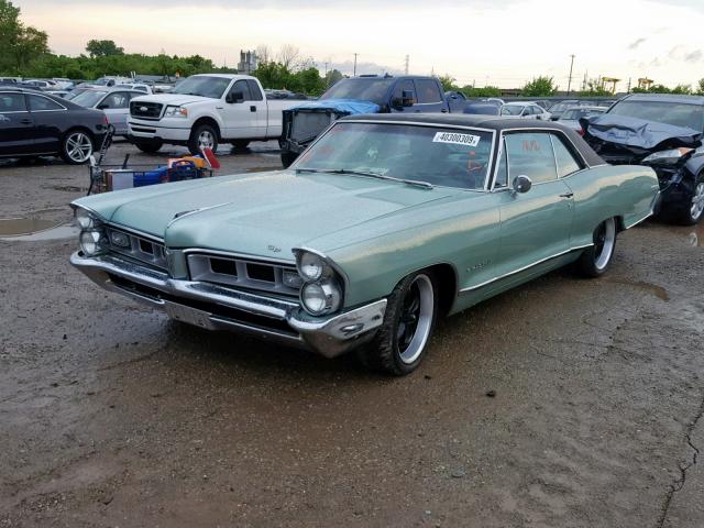 266575X153470 - 1965 PONTIAC GRAN PRIX TEAL photo 2