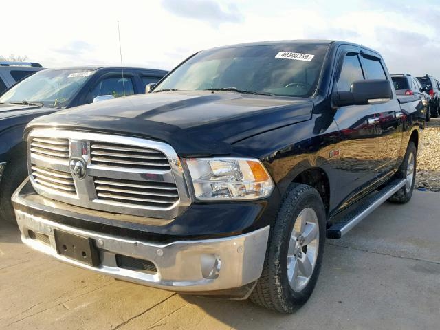1C6RR6LM0FS534988 - 2015 RAM 1500 SLT შავი ფოტო 2