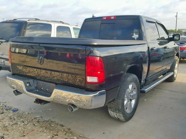 1C6RR6LM0FS534988 - 2015 RAM 1500 SLT შავი ფოტო 4