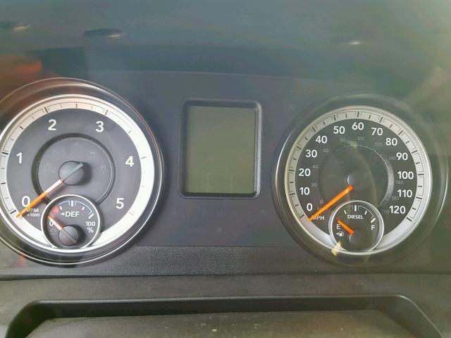 1C6RR6LM0FS534988 - 2015 RAM 1500 SLT შავი ფოტო 8