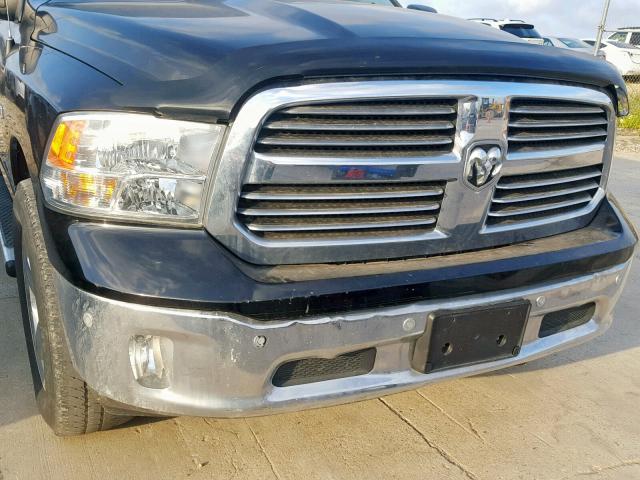 1C6RR6LM0FS534988 - 2015 RAM 1500 SLT შავი ფოტო 9