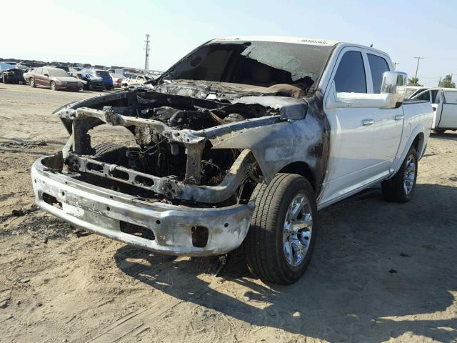 1C6RR6NM1FS590273 - 2015 RAM 1500 LARAM WHITE photo 2