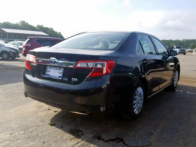 4T1BD1FK1CU029849 - 2012 TOYOTA CAMRY HYBR BLACK photo 4