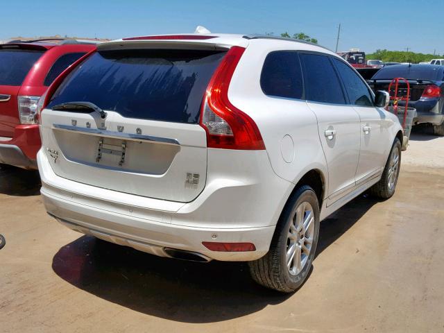 YV4612RM5F2649067 - 2015 VOLVO XC60 T5 WHITE photo 4