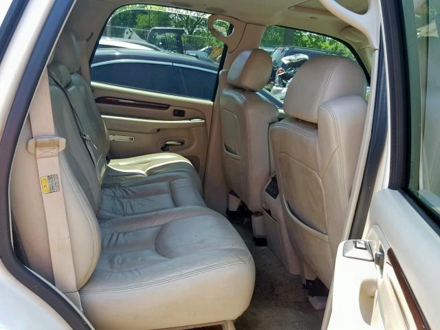 1GYEK63N63R301358 - 2003 CADILLAC ESCALADE L WHITE photo 6