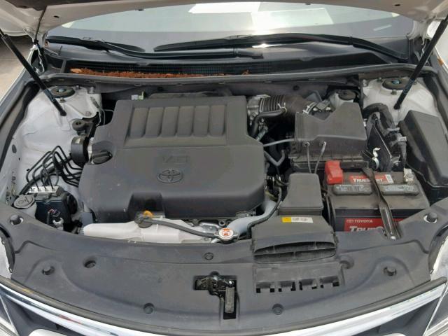 4T1BK1EB9HU259511 - 2017 TOYOTA AVALON XLE WHITE photo 7