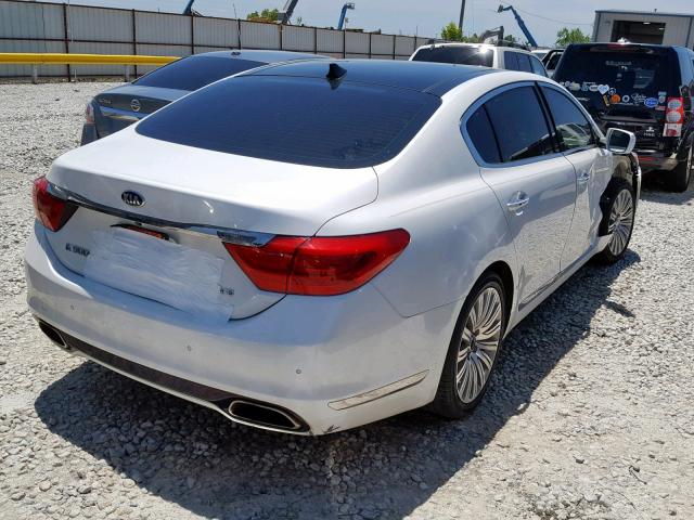 KNALU4D43F6024141 - 2015 KIA K900 WHITE photo 4