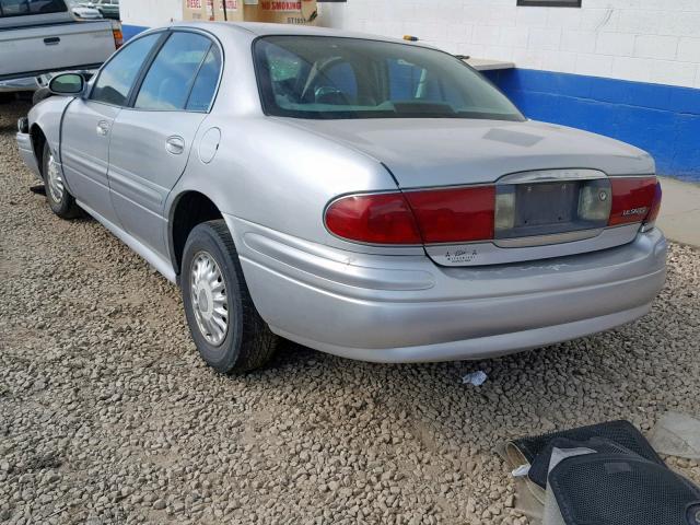 1G4HP52K634107573 - 2003 BUICK LESABRE CU SILVER photo 3