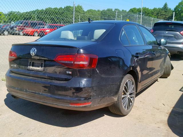 3VWD17AJ5GM405970 - 2016 VOLKSWAGEN JETTA SPOR BLACK photo 4