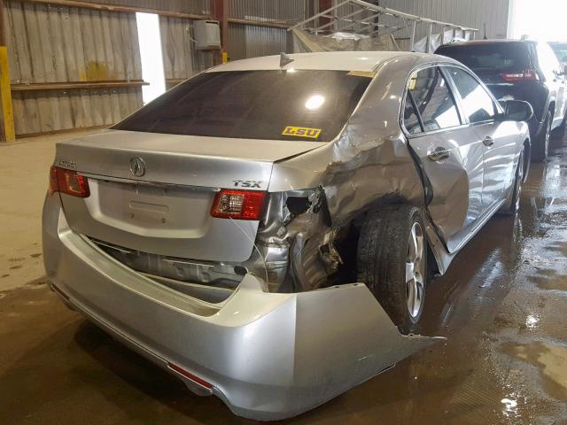 JH4CU2F67CC010146 - 2012 ACURA TSX TECH SILVER photo 4