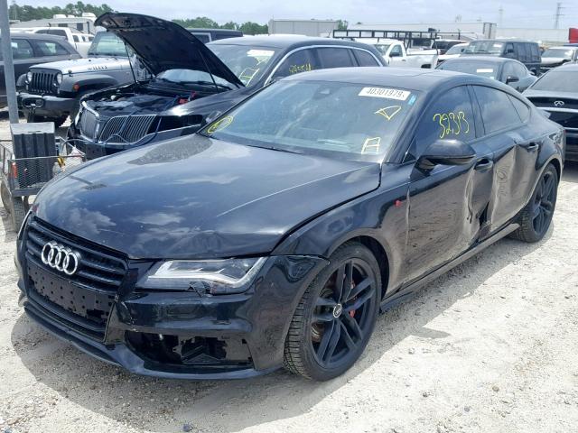 WAU2GAFC5FN005019 - 2015 AUDI A7 PRESTIG BLACK photo 2