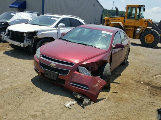 1G1ZJ57B79F232493 - 2009 CHEVROLET MALIBU 2LT RED photo 2