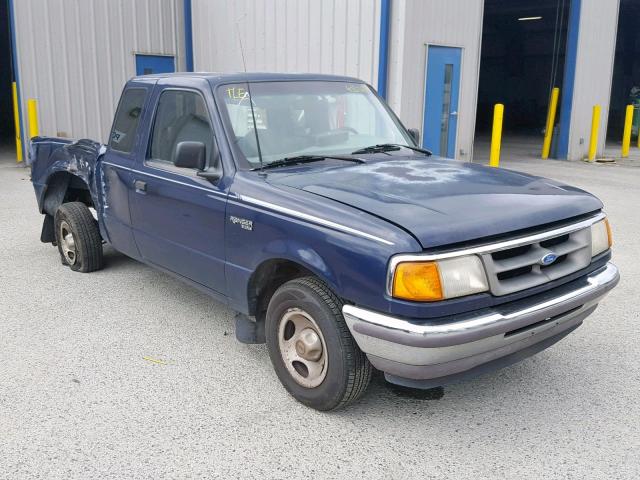 1FTCR14A2TPA81364 - 1996 FORD RANGER SUP BLUE photo 1