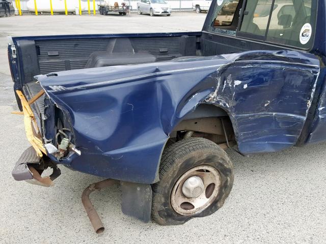 1FTCR14A2TPA81364 - 1996 FORD RANGER SUP BLUE photo 9