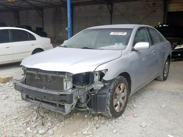 4T1BE46K07U678854 - 2007 TOYOTA CAMRY NEW SILVER photo 2