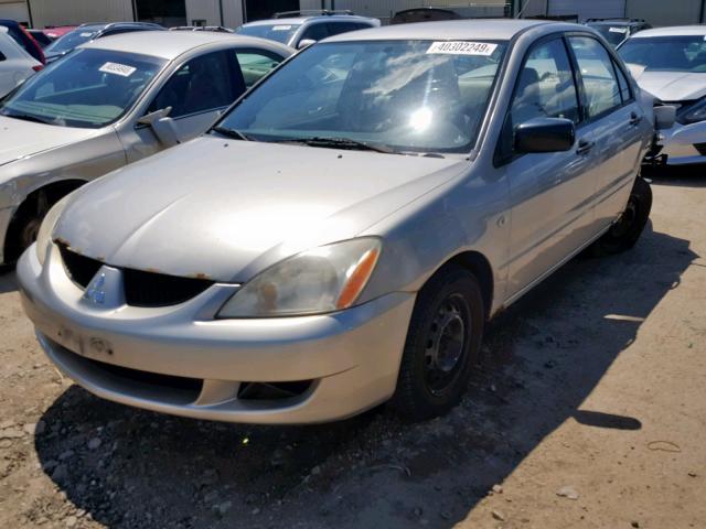 JA3AJ26E84U010420 - 2004 MITSUBISHI LANCER ES GRAY photo 2