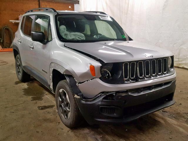 ZACCJBAB2JPH27562 - 2018 JEEP RENEGADE S 银色 照片 1