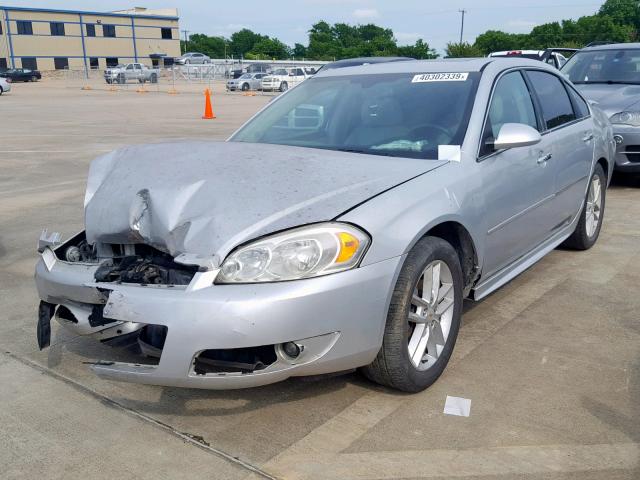 2G1WC5E38C1171016 - 2012 CHEVROLET IMPALA LTZ SILVER photo 2