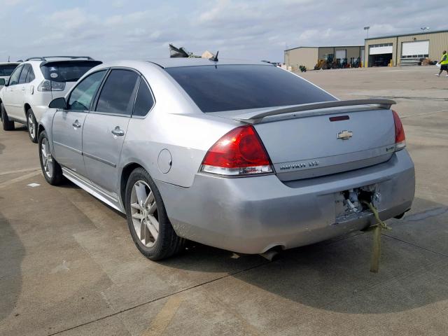 2G1WC5E38C1171016 - 2012 CHEVROLET IMPALA LTZ SILVER photo 3