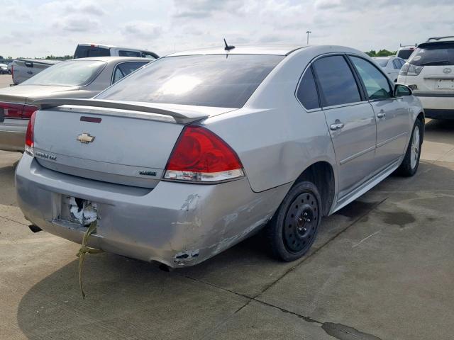 2G1WC5E38C1171016 - 2012 CHEVROLET IMPALA LTZ SILVER photo 4