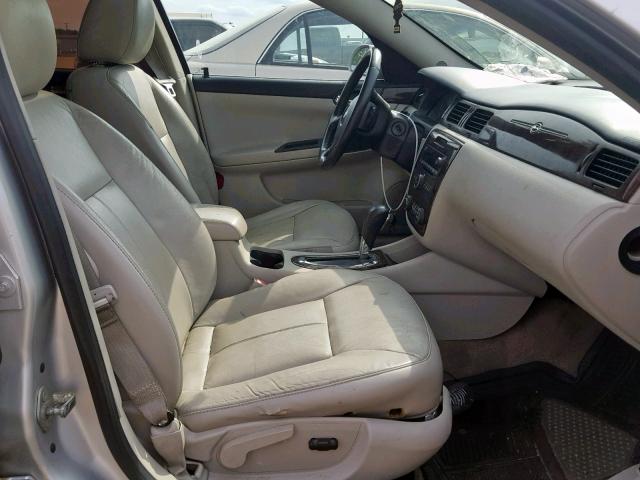 2G1WC5E38C1171016 - 2012 CHEVROLET IMPALA LTZ SILVER photo 5