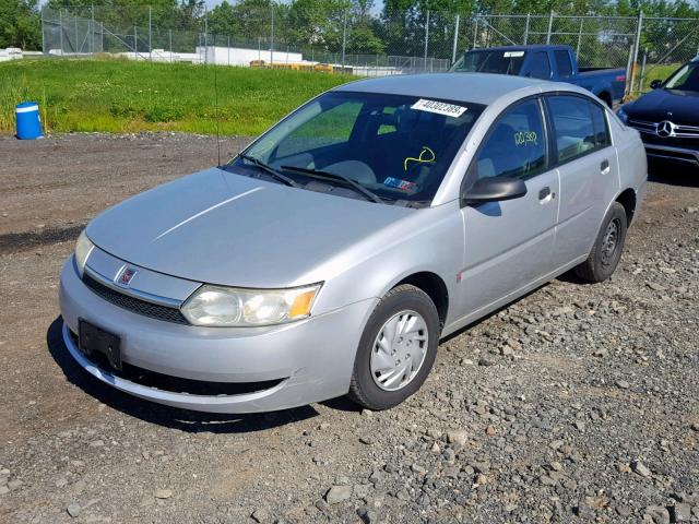 1G8AG52F84Z161481 - 2004 SATURN ION LEVEL SILVER photo 2