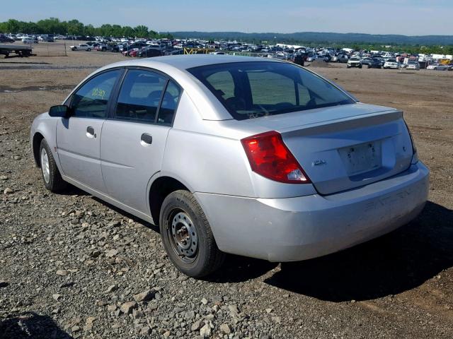 1G8AG52F84Z161481 - 2004 SATURN ION LEVEL SILVER photo 3