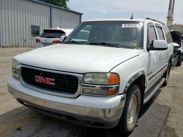 1GKEC16Z23J290205 - 2003 GMC YUKON XL C WHITE photo 2